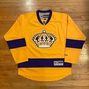 LA Kings Legends Nights yellow hockey jersey